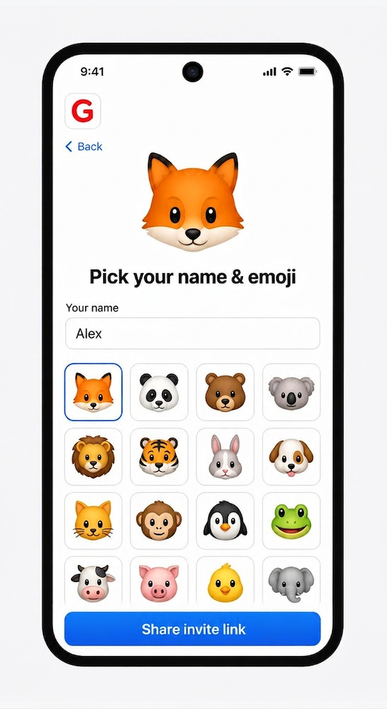 Create your profile